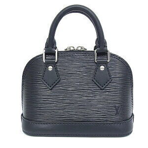 Louis Vuitton Epi Alma Black Noir Shoulder Strap Handbag